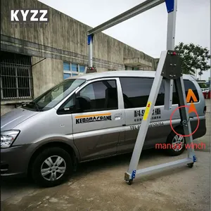 Small Boat Lifting Portable Marine Lifting Folding Deck Gantry Cranes For Sale
