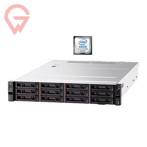 Servidor en rack ThinkSystem SR550 2U, 2 procesadores Intel Xeon Platinum de 2.ª generación, 125 W, 768 GB DDR4, para servidor de centro de datos empresarial Lenovo - Product Image 1