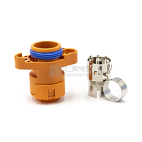 Connecteur traversant HVPT avec presse-étoupe, anneau blindé IPT, languette, 1, 2, 3 pôles, 25 mm², 35 mm², 50 mm²