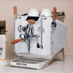 <span class=keywords><strong>Cafetera</strong></span> Espresso Semiautomática Hambach 7001, <span class=keywords><strong>Cafetera</strong></span> <span class=keywords><strong>Italiana</strong></span> Profesional para el Hogar, E61 de <span class=keywords><strong>Acero</strong></span> <span class=keywords><strong>Inoxidable</strong></span>, 2200 W, 9 Bares - Product Image 1