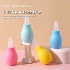 Baby Manual Nasen sauger Silikon pumpe ABS Kunststoff Nasen reiniger und Sniffer OEM/ODM Logo PP Aspira tor Produkt - Product Image 2