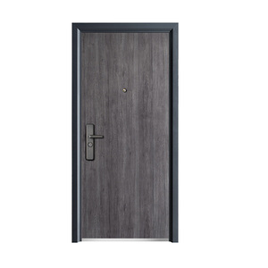 PHIPULO Volume <span class=keywords><strong>Achat</strong></span> Portes principales en acier <span class=keywords><strong>de</strong></span> luxe Portes d'entrée décoratives Portes résidentielles fiables - Product Image 5