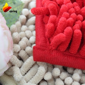 Mode contemporaine épaisse en peluche beige rayé <span class=keywords><strong>tapis</strong></span> <span class=keywords><strong>de</strong></span> <span class=keywords><strong>bain</strong></span> lavable chenille <span class=keywords><strong>tapis</strong></span> <span class=keywords><strong>de</strong></span> <span class=keywords><strong>bain</strong></span> pour la maison ou l'hôtel - Product Image 5