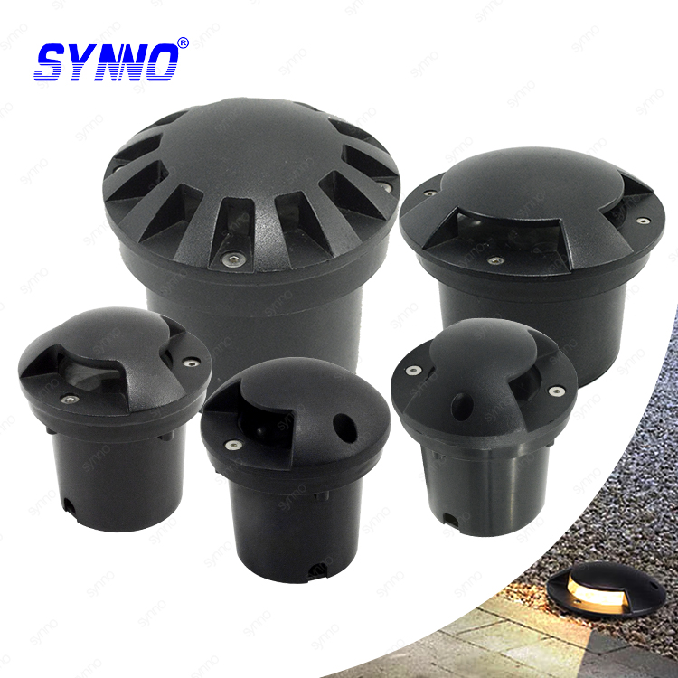 Aluminum Material 1/2/3/4 Side View Deck Garden Ground IP66 Buried Driveway Lamp LED Inground Light Underground Light