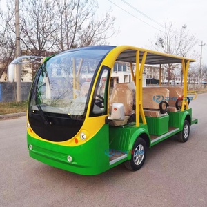 Autobuses Eléctricos de 6 Filas, Homologados para Circular por la Calle, Color Personalizado, Carritos de Golf, Autobús Turístico para Resorts - Product Image 5