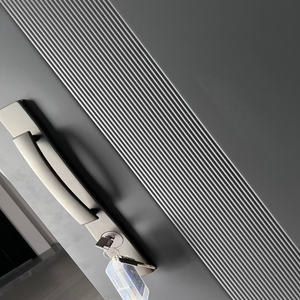 Porte en acier de sortie de secours industrielle d'usine chimique en métal de taille personnalisée d'empreintes digitales anti-fumée - Product Image 2