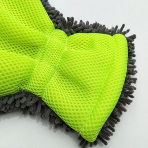 Gant de lavage de voiture en chenille épaissi à cinq doigts pour le nettoyage domestique, vente en gros personnalisée - Product Image 2