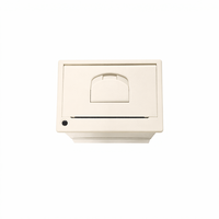 Imprimante thermique de reçus et codes-barres 58 mm, module d'imprimante à panneau intégré noir et blanc avec USB RS232/TTL