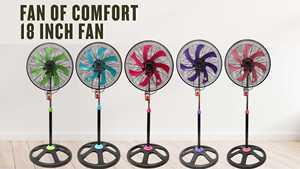 <b>18</b> <b>inch</b> 7ABS wholesale standing <b>fan</b> Mechanical Control for Household RV Garage Hotel Use - Product Image 2