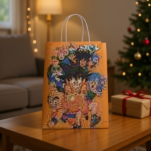 Borsa regalo YM-0248 in tessuto non tessuto, resistente e alla moda, per confezioni regalo - Product Image 2