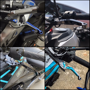 Levier d'embrayage de frein pliable en alliage d'aluminium pour CFmotor CF250SR 250NK <span class=keywords><strong>CF</strong></span> <span class=keywords><strong>450SR</strong></span> motocicleta Manija de freno - Product Image 4