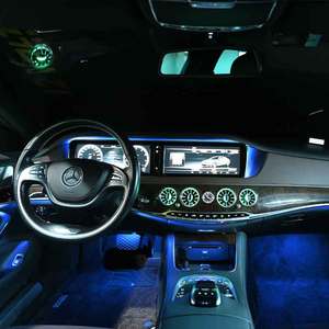 Outlet ventilasi udara 7 warna dengan lampu sekitar untuk Mercedes Benz S Class W222 2014-2017 - Product Image 6