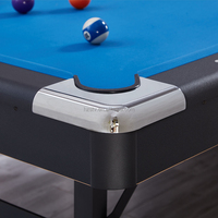 STELLARWAY - Vente flash - Table de billard pliable de 6 pieds - Table de snooker pliable avec accessoires de billard de haute qualité