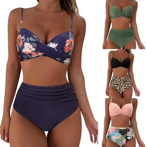 2026 Ms. Maillot de bain épais - Bikini sexy deux pièces taille haute amincissant et sexy - Product Image 6