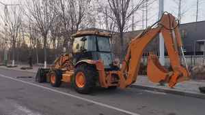 Chargeuse sur pneus KOMAMAX L60 Super-Above 2 tonnes 6 tonnes avec moteur Kubota, matériel de construction, grappin à bois, fourche, pompe pour mini-chargeuse compacte - Product Image 3