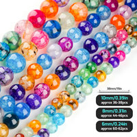 Vente d'usine Xulin : Perles en pierre d'agate naturelle à rayures noires arc-en-ciel (Dragon Vein) pour la vente en gros B2B et la production d'accessoires de bijouterie