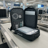 Sac à dos de voyage Oxford à clapet GOOD CSAT 180 avec logo personnalisé, service d'usine OEM/ODM professionnel, sacoche d'ordinateur portable haut de gamme pour affaires
