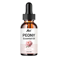 Huile de pivoine naturelle pour diffuseur, aromathérapie, fabrication de bougies, soins de la peau, des cheveux et des ongles