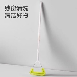 Brosse télescopique pour le nettoyage des vitres avec long manche et poils doux pour les immeubles de grande hauteur et le nettoyage général - Product Image 3