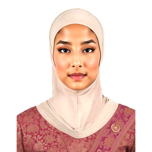 Fornitore Malese Harga Kilang Inner Cap9 Anak Tudung <span class=keywords><strong>Tak</strong></span> Sakit Telinga Bertali Beropol Muat S-XL Reliable Supply Partner - Product Image 1