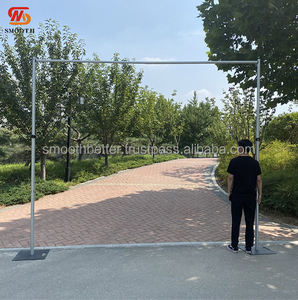 Support de suspension en alliage d'aluminium semi-circulaire lisse de 3 m pour rideaux, tuyaux et draperies, accessoires de décoration murale pour fleurs et ballons - Product Image 6