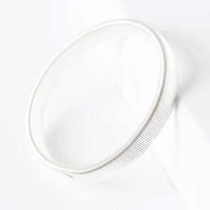 Men's Metal Geometric Spring Bracelet Minimalist Fashion Bracelet Arm Ring Men's and Women's Cuff Accessories Wholesale - Product Image 5