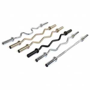 <span class=keywords><strong>Barra</strong></span> curvada de palanca cromada, 1,50 m, 2,2 m, 1,2 m, 20 kg, Bilancere, <span class=keywords><strong>Ez</strong></span> Curl - Product Image 1
