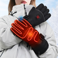 Gants de ski chauffants électriques rechargeables à écran tactile pour la conduite de moto et de motoneige, confortables et pratiques