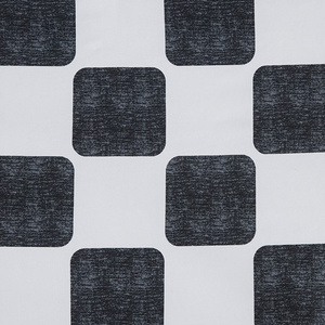 Checkered <b>Comforter</b> <b>Set</b> for Twin/Twin XL Bedding, Modern Geometric Pattern, All-Season Home Textile, Black and White Design - Product Image 5