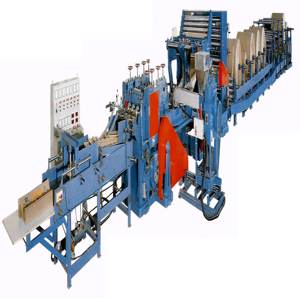 Machine de scellage automatique de tubes MIT Taiwan pour sacs tissés et découpe de tissu, haute vitesse 80 tubes/min 380V - Product Image 1