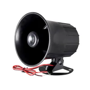 YJY-626 professionnel 15w 12v son et lumière sirène antivol et klaxon de haut-parleur
