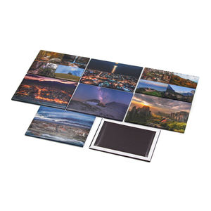 Recuerdo de Malasia para viaje, 90x65mm, recuerdo turístico de la ciudad mundial, imán de nevera de Metal de macedón, Prague - Product Image 1