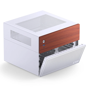 JONSBO N4 <span class=keywords><strong>Mini</strong></span>-<span class=keywords><strong>ITX</strong></span> Aluminio <span class=keywords><strong>Mini</strong></span> Chasis ATX Mid <span class=keywords><strong>Tower</strong></span> <span class=keywords><strong>Case</strong></span> 6 + 2 HDD Bay One 120mm Fans SFX PSU 1U USB PC Cases Acrílico MicroATX - Product Image 4