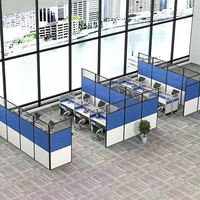 XTPW-005 Cloison de Séparation Mobile Personnalisée en Usine pour Bureau, Écran de Bureau Amovible