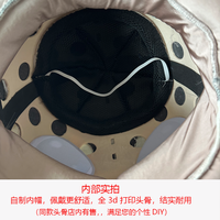 Cosplay Carnaval Fête Mascotte Costumes Dragon et Hiroshi Yamada Renard Masque Mignon Anime Animal Couvre-chef pour Spectacles