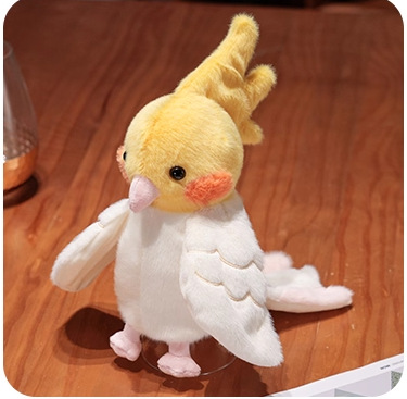 Marioneta de mano de viento amarillo-misterioso