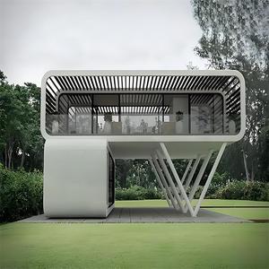 Maison modulaire Cabine Apple 20 pieds 40 pieds Structure de maison Camping en plein air Bureau à domicile Conteneur Pack plat Maisons Cabine Apple pour la <span class=keywords><strong>France</strong></span> - Product Image 1