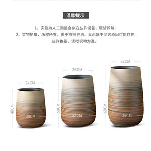 Pots de fleurs modernes en céramique nordique <span class=keywords><strong>pour</strong></span> placer des fleurs séchées à grande échelle ou des fleurs artificielles <span class=keywords><strong>pour</strong></span> la maison Villa cour ou jardin - Product Image 2