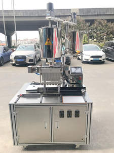 เครื่องบรรจุลิปสติกแบบหลอด เครื่องทำดินสอเขียนขอบตา เครื่องบรรจุลิปสติก 12 หัวฉีด - Product Image 2