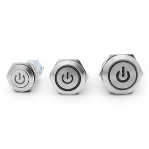 Mini interrupteur à boutons poussoirs en métal <span class=keywords><strong>Benlee</strong></span> 16mm 19mm 22mm DC AC IP65 étanche interrupteurs à bouton-poussoir momentané bouton de démarrage - Product Image 4