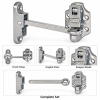 Support de porte de remorque en aluminium moulé sous pression avec crochet et attache, loquet à ressort pour maintenir la porte ouverte, pour camionnette OEM