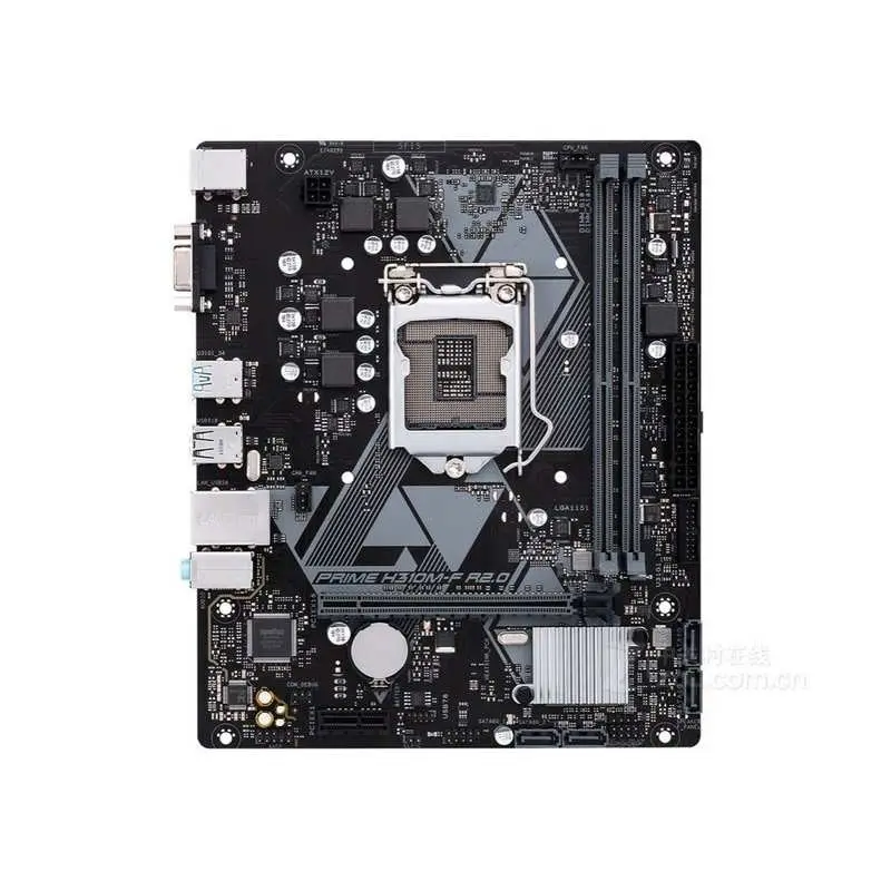 Carte mère de bureau Prime H310m-f R2.0 Lga 1151 prend en charge Ddr4 32 go 2666mhz Sata 6gbps et Usb 3.1 Gen