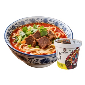Bouillon <span class=keywords><strong>de</strong></span> bœuf instantané pour ramen savoureux au goût <span class=keywords><strong>de</strong></span> bœuf braisé, nouilles riches en bouillon <span class=keywords><strong>de</strong></span> bœuf, amidon <span class=keywords><strong>de</strong></span> blé, certifié FSSC22000 5 - Product Image 6