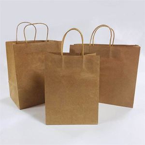 Bolsas de Papel Kraft Marrón con Logotipo Personalizable, Económicas y Ecológicas, Bolsas de Compra de Papel Kraft - Product Image 4