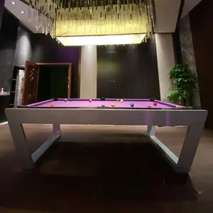 Sang trọng 9-Ball Bàn Bida cá nhân giải pháp ưa thích cao cấp Mesa de billas hồ bơi trong nhà bảng