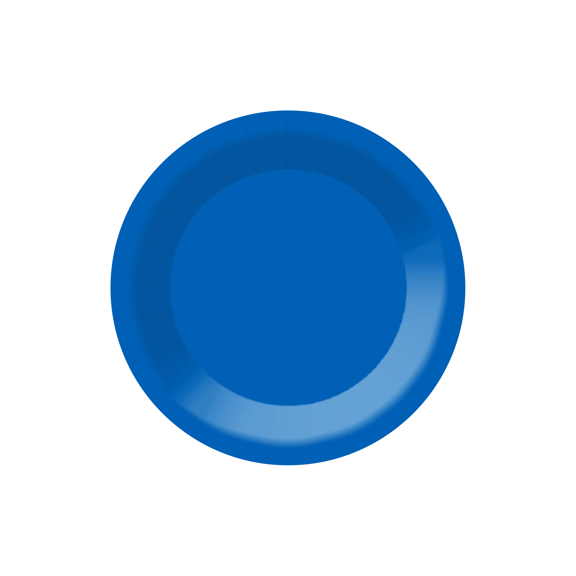 Plato de papel de 7 pulgadas * 8 piezas