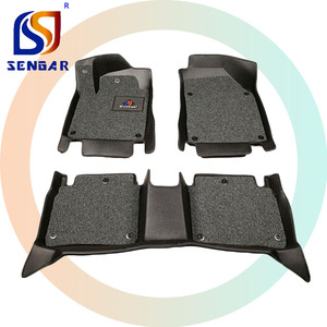 Usine de tapis de sol de voiture en Chine vend des tapis de voiture en cuir 5D de haute qualité <span class=keywords><strong>Tesla</strong></span> Model 3 - Product Image 6