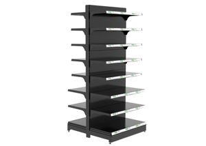 Estantes de Supermercado Perforados Personalizados ODM/OEM con Ganchos, Exhibidores Metálicos con Panel Perforado para Tiendas de Accesorios Móviles - Product Image 3