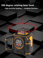 Points multifonctionnels lignes et surfaces Niveau de rotation Niveau de nivellement électronique