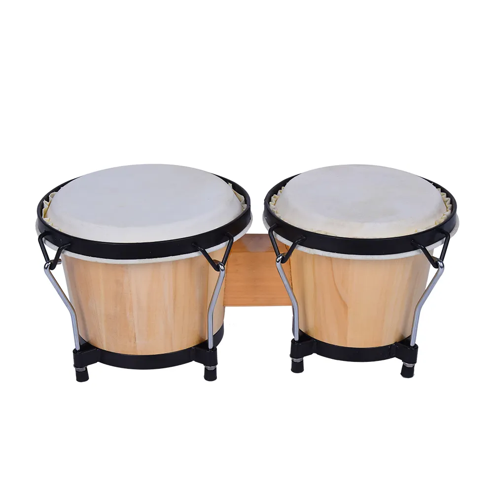 Instrumentos de música de alta calidad, instrumentos de percusión, tambores de <span class=keywords><strong>madera</strong></span> bongo